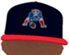 Blue Fitted Hat