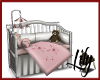 Pink baby day bed