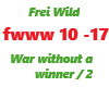 Frei Wild / War without
