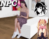 NPC Girl with iPad anim