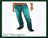 JT Jeans Teal