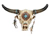 Native Cow Skull WallArt
