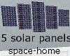 Solar panels(space-home)