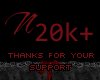 20k+ support sticker