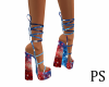 4th of July Pumps