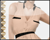 A. Nude Shirt Dress
