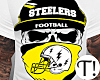 T! Steelers Skull Tee