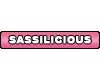 Sassilicious - Sticker
