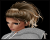 blonde pony tail