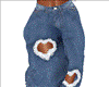 Kids Heart Cut Jeans