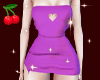 Ariana purple dress