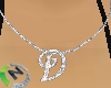 D Letter Necklace Name