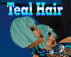 Teal hair