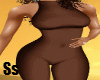 FULL BWN SEXY BODYSUIT M