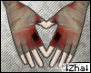 |Z| Gloves blood D-Hans