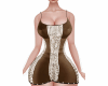 BK Brown Diamond Dress