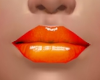 Zell Neon Orange Lips