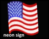 American flag ~ Neon