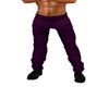 Men's Purple Dress Pants