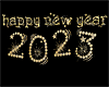 happy new year 2023 sign