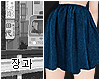 ♡ Denim Skirt |Dark