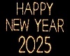 Neon Happy New Year 2025