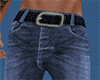blue jeans w belt