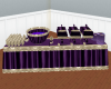 Purple and Gold Buffet