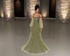 (S)Green black gown