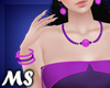MS Spring Jewelry Purple