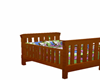 smurf baby crib