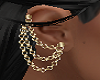 Gold Chains Earrings