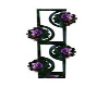 purple rose lamp