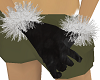 [em] black xmas gloves