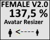 Avatar scaler 137,5%V2.0