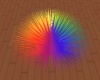 Disco spikes rainbow
