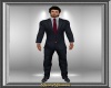 Dk Grey Suit w Rasberry