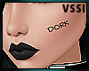 "DORK" Cheek Tattoo