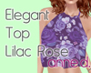 Elegant Top Lilac Rose