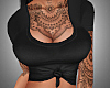 Jayla Blk Top w/Tattoo