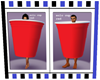 couples solo cups red