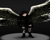 Dark Wings Emo Dude
