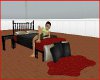 ~TL~Black/Red cuddle bed