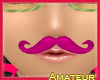 Fem Moustache ~pink