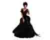 Gothic vamp gown