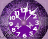 Baby Purple Clock