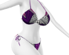 Africa Print Bikini Purp