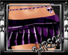 [Zrk] Skirt Skull purple