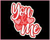 You & Me Decal