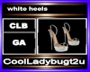 white heels